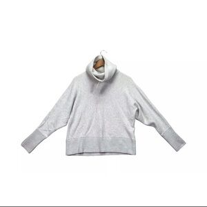 Banana Republic Gray Wool Blend Cowl Neck Sweater NWT Sz M